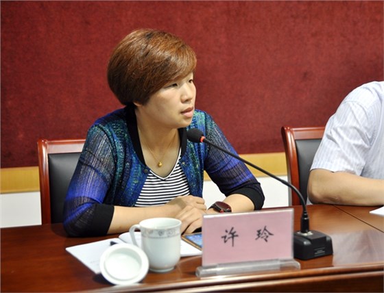 安徽省质监局的许玲处长讲话 安徽省质监局的许玲处长讲话