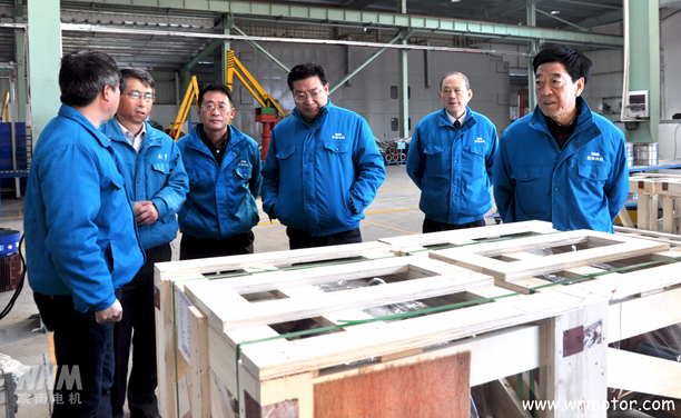 皖南电机高层看望一线员工 皖南电机高层看望一线员工