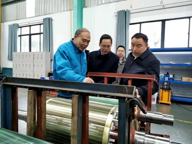 县委书记耿鹏调研威能公司新厂区 县委书记耿鹏调研威能公司新厂区